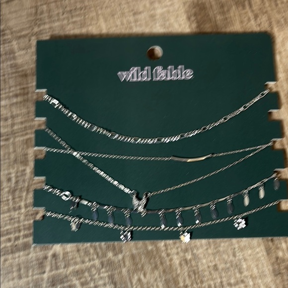 Wild Fable Silver Charm Necklace Collection - Picture 3 of 7
